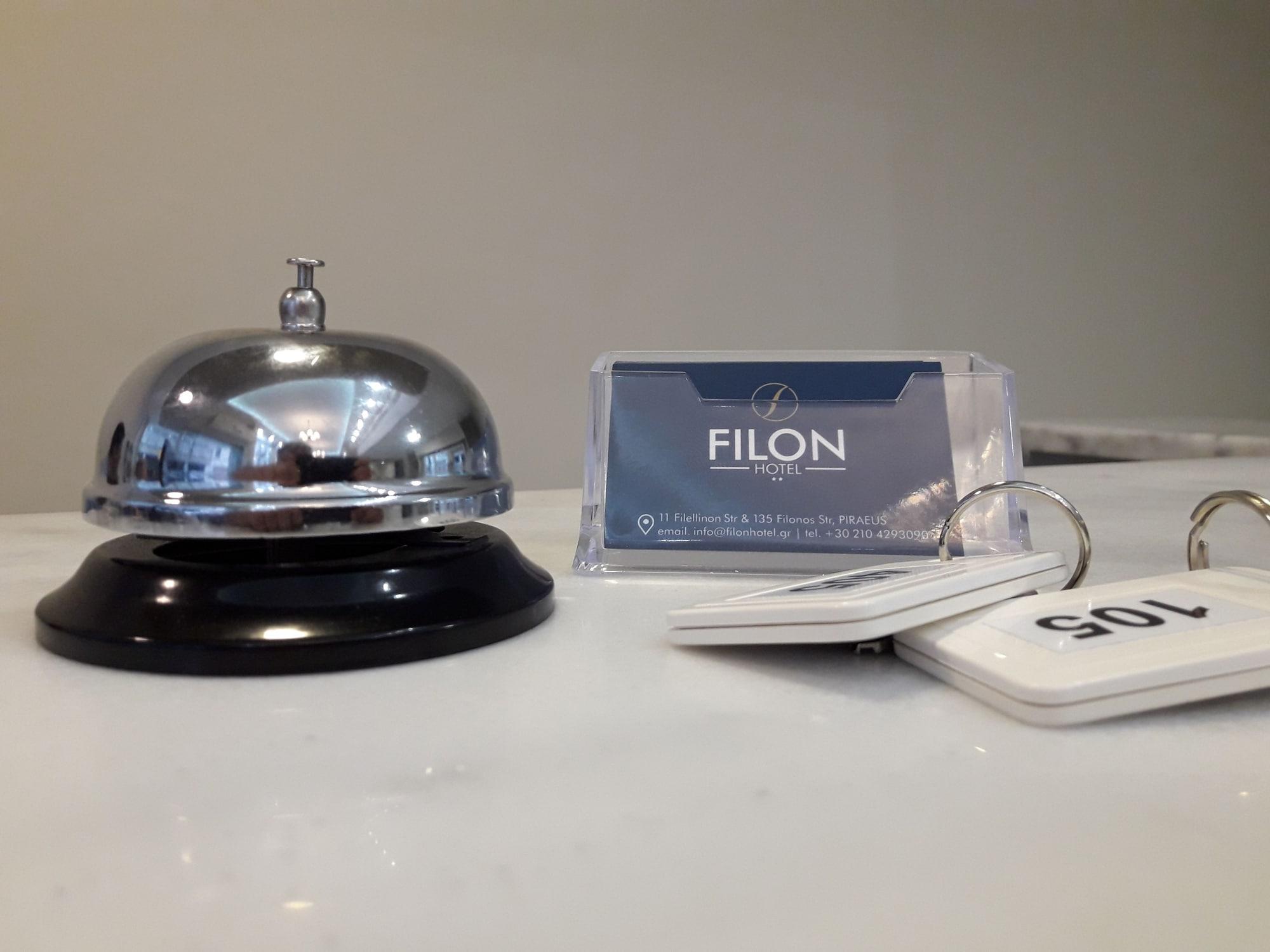 Filon Hotell Pireus Exteriör bild